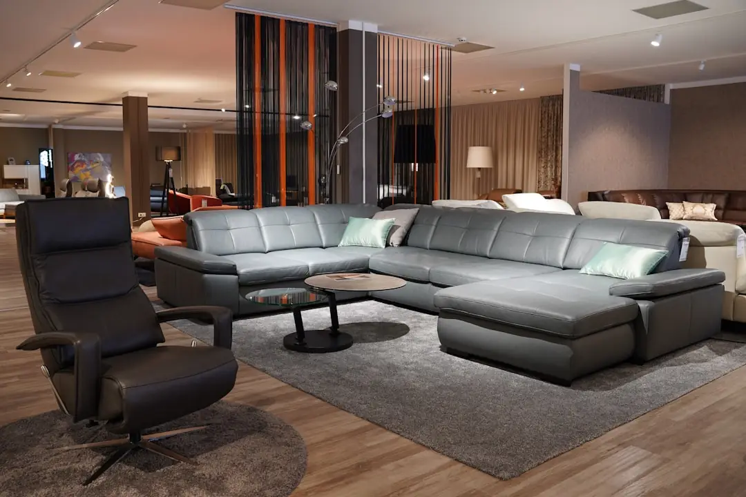 Contact Rancang Works — modern furniture showroom interior