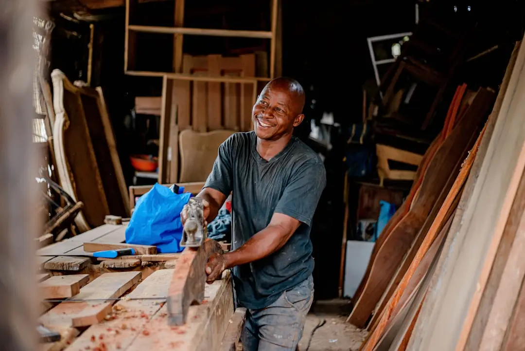 Custom OEM/ODM Furniture Services — carpenter woodworking workshop