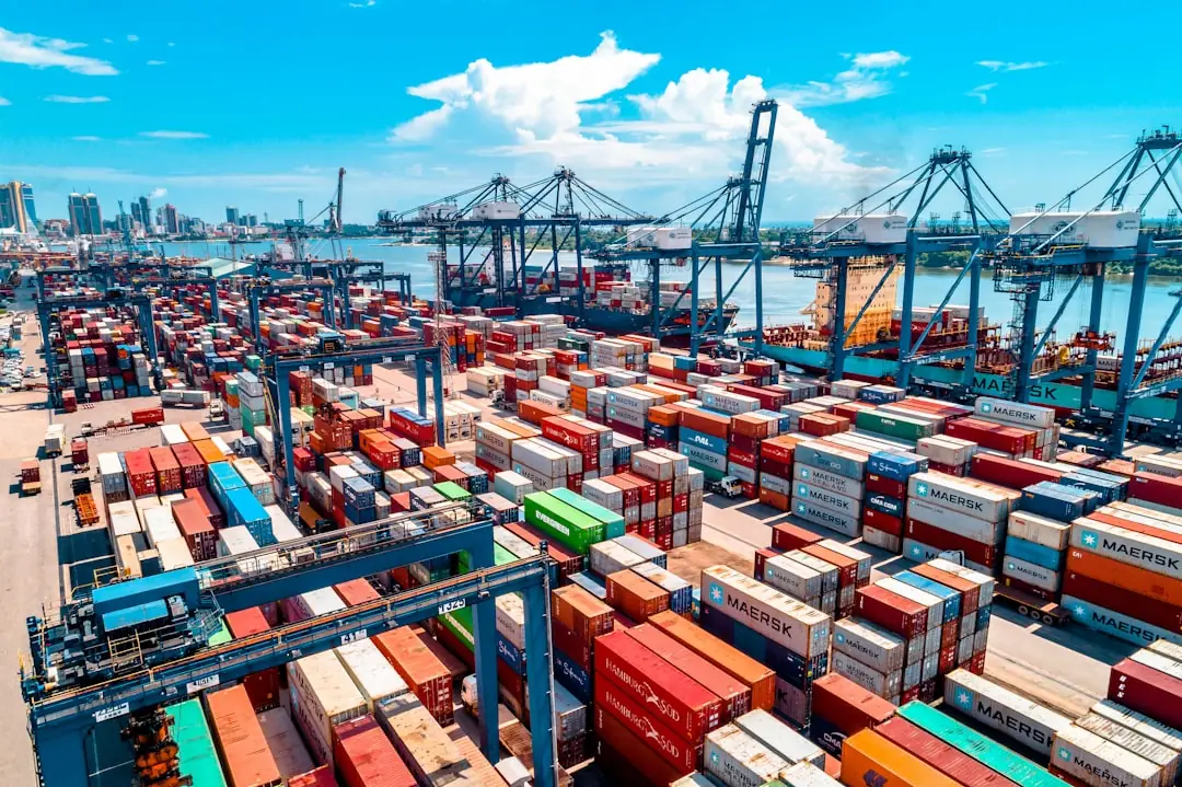 Furniture Export & Shipping Process — shipping container cargo port