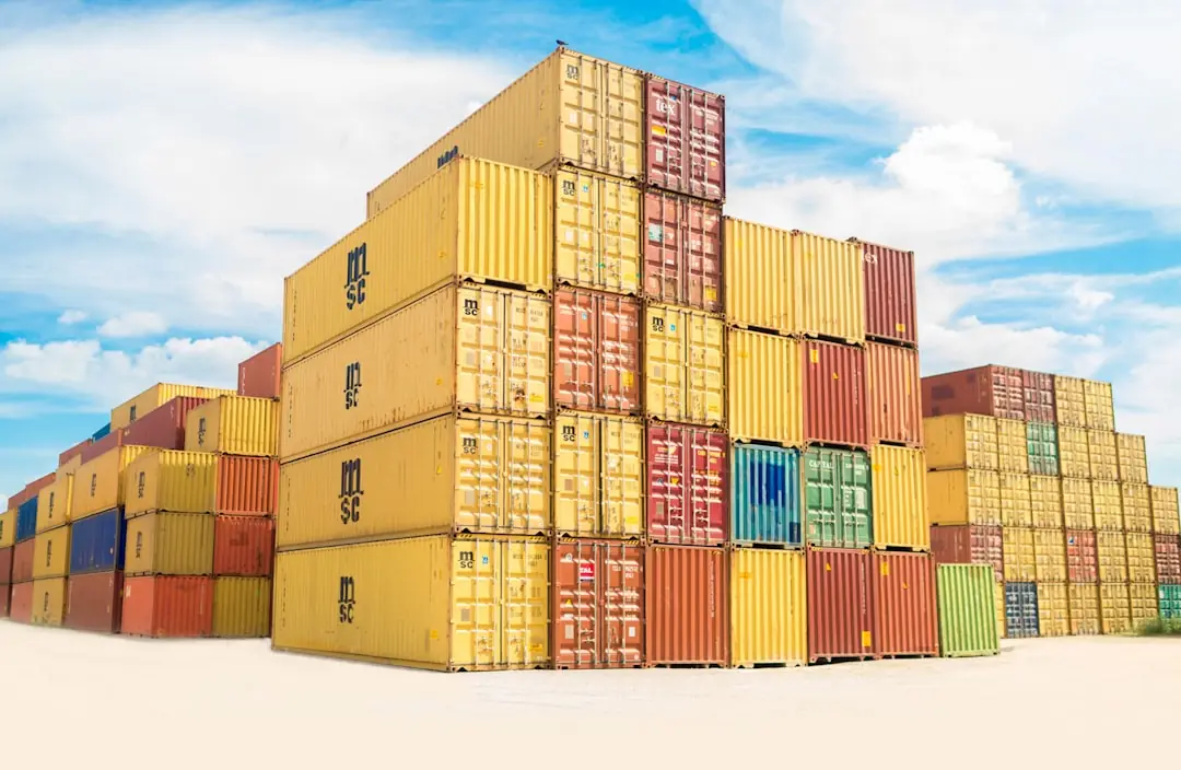 Furniture Export & Shipping Process — shipping container cargo port