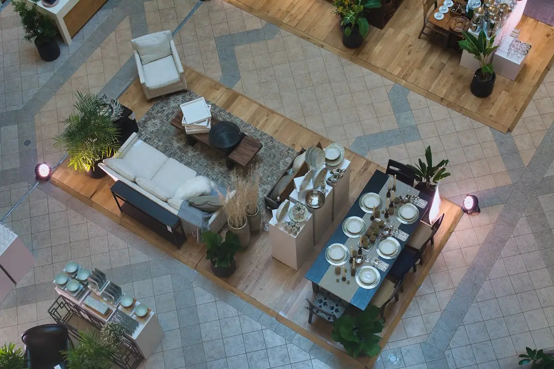 Custom Furniture Manufacturer Bali — luxury teak furniture showroom interior