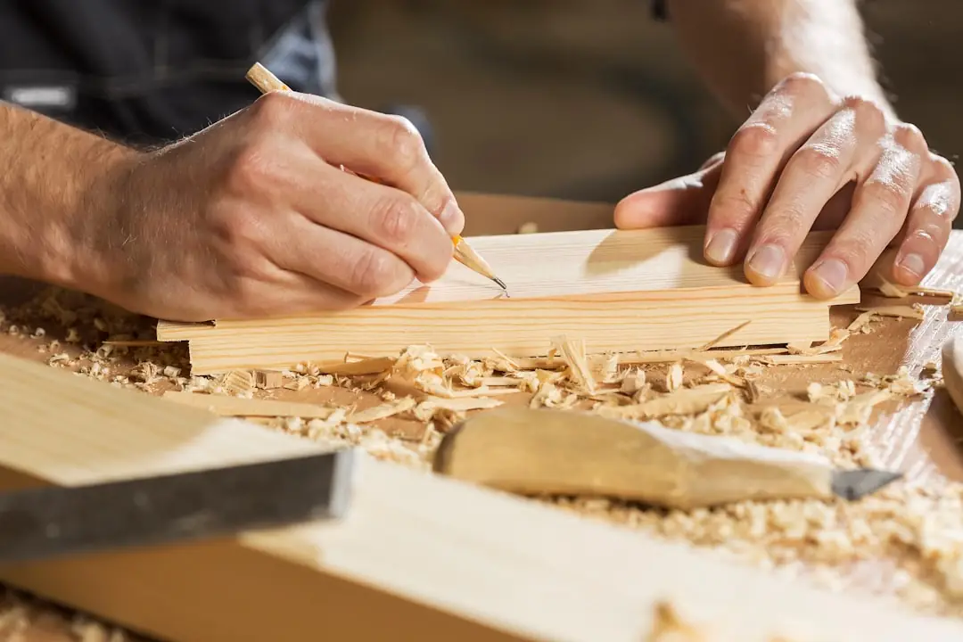 Sampling to Bulk Furniture Process — carpenter woodworking workshop furniture